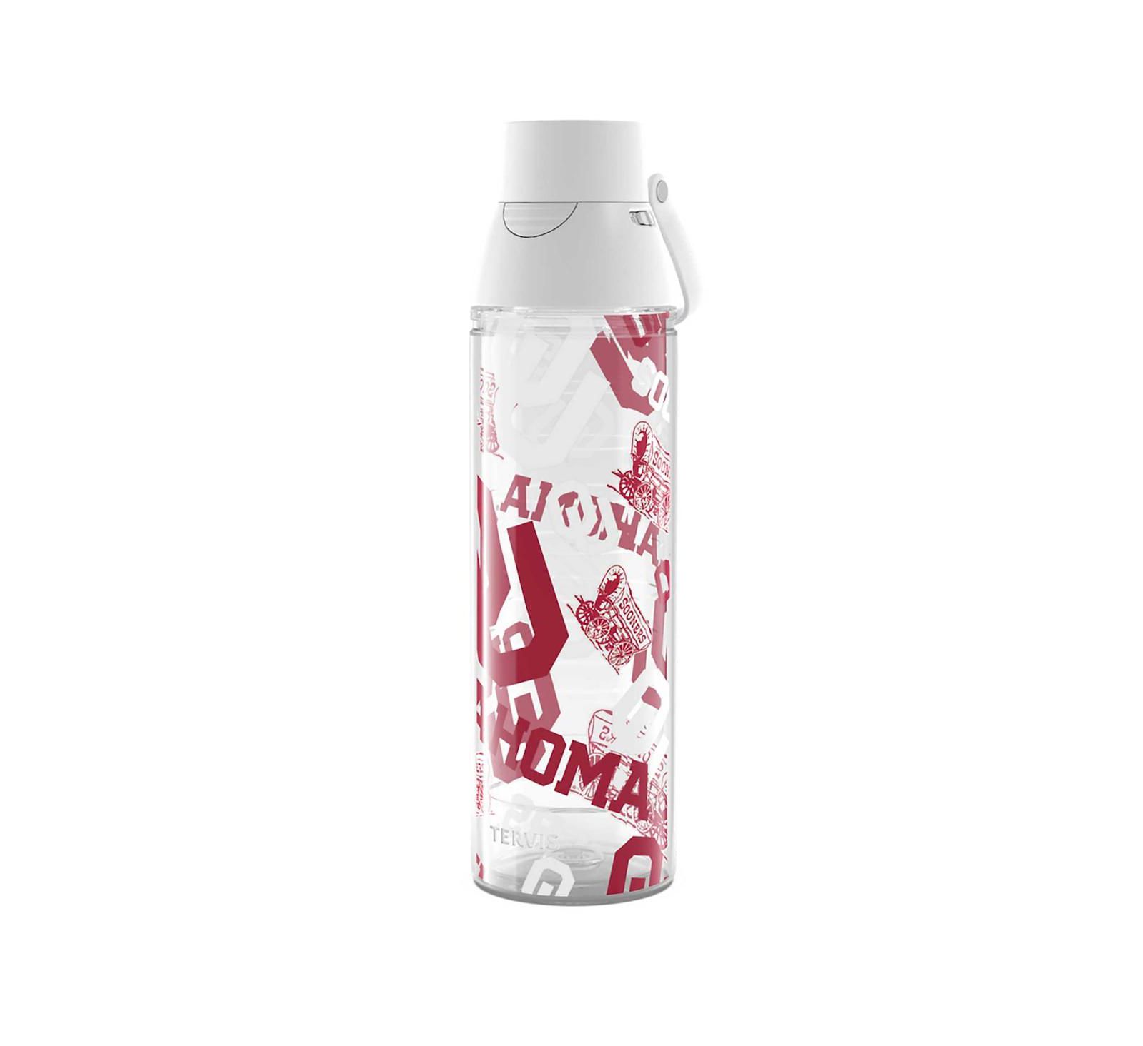 Бутылка для воды Tervis Tumbler Oklahoma Sooners 24oz. Allover Venture Lite