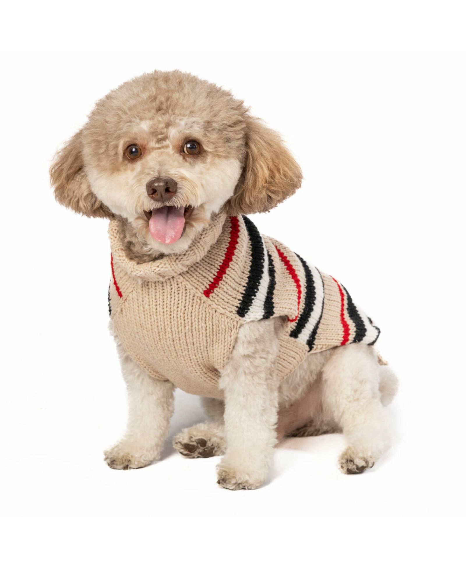 Chilly Dog Bentley свитер для собак в полоску из альпаки