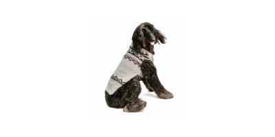 Chilly Dog Alpaca Smokey Wyatt Dog Sweater
