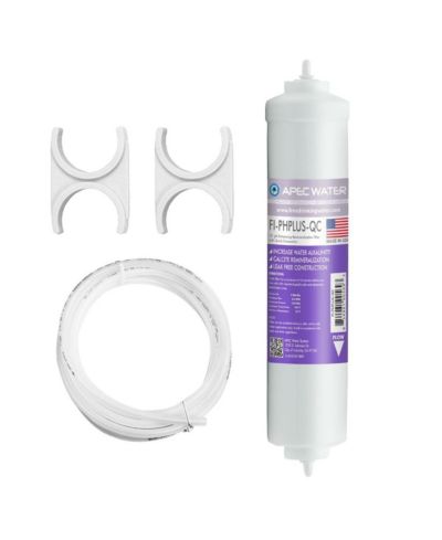 APEC Water Systems Calcite Acidic Water Neutralizer 10" Filter Kit - 1/4" Quick Connect