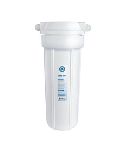 APEC Water Systems APEC 10" White Standard Filter Housing with 1/4" John Guest Fittings