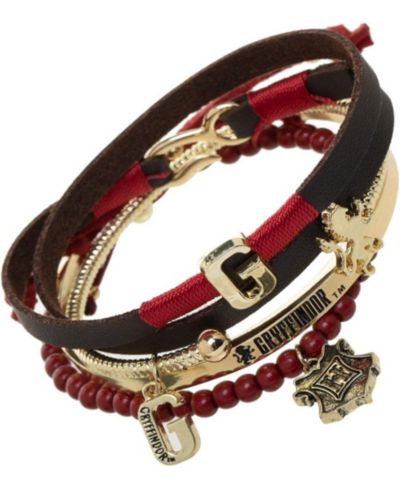 Harry Potter Gryffindor Bracelet Set - 4 Pack