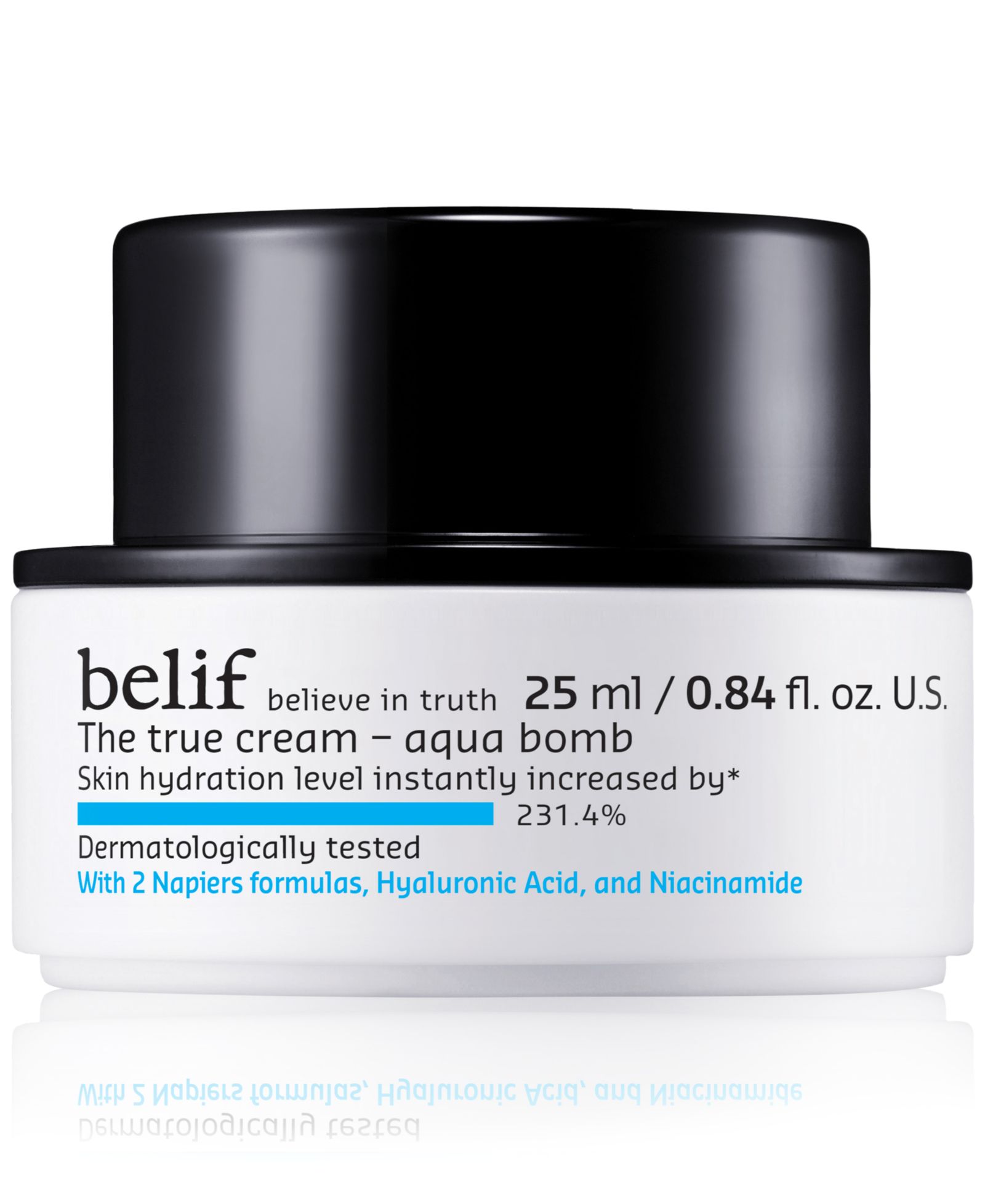 Belif The True Cream Aqua Bomb With Hyaluronic Acid, Niacinamide & Squalane - Travel Size