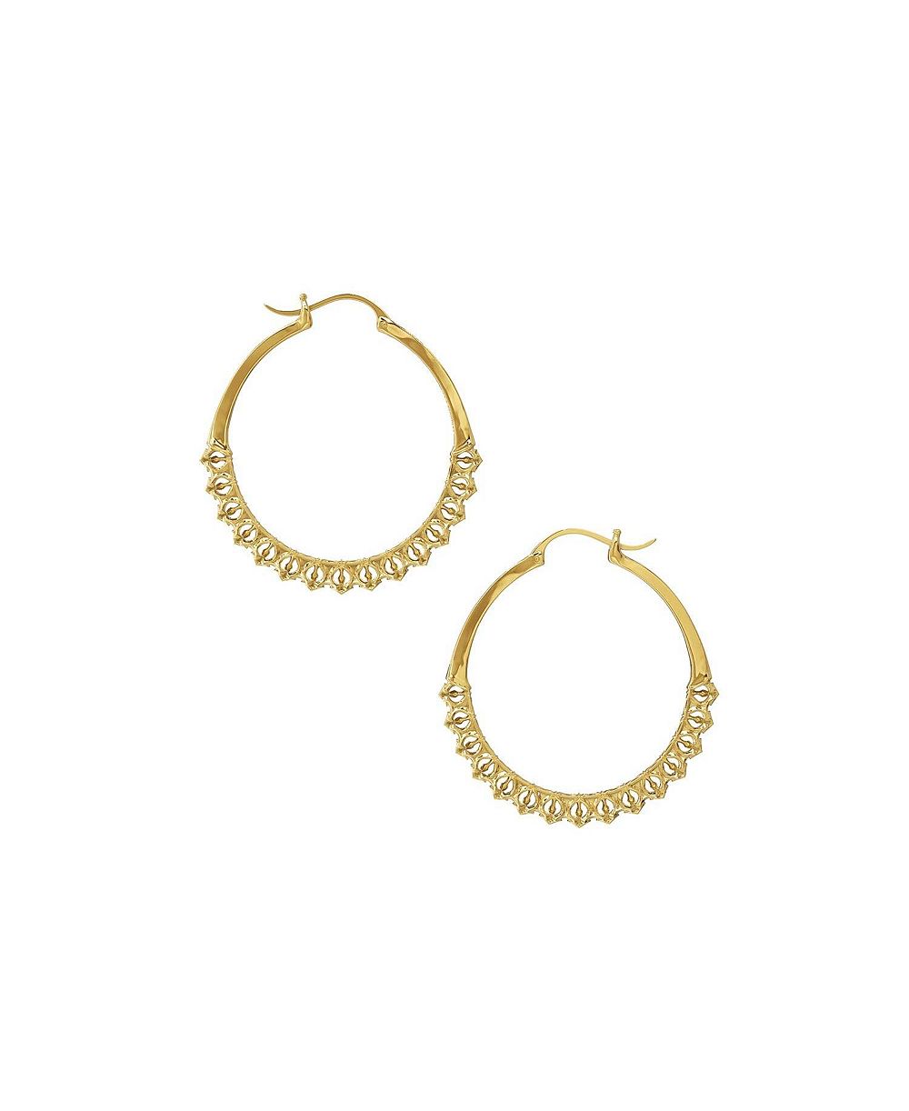 Calla Серьги-кольца Gold Small