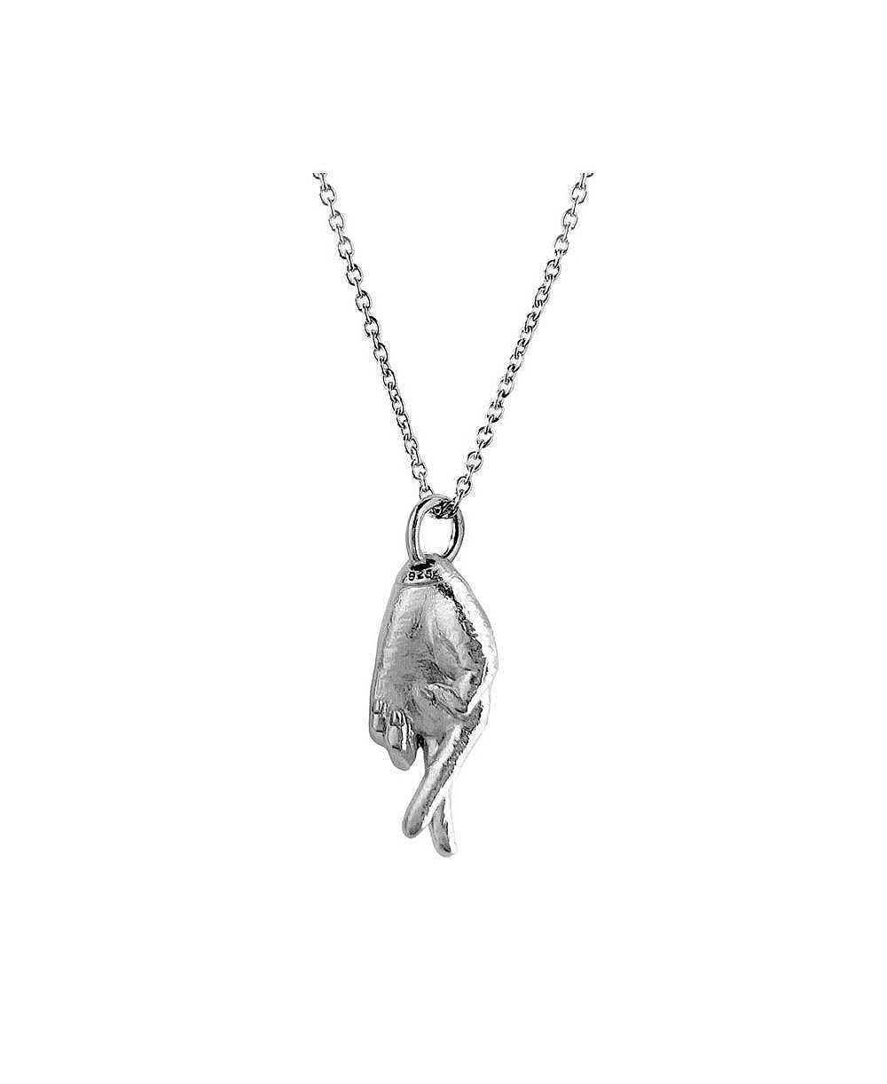 Good Luck Charm Necklace Sterling Silver