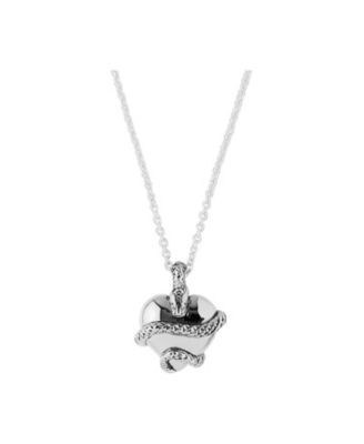 Серебряное колье с шармом Wise Heart