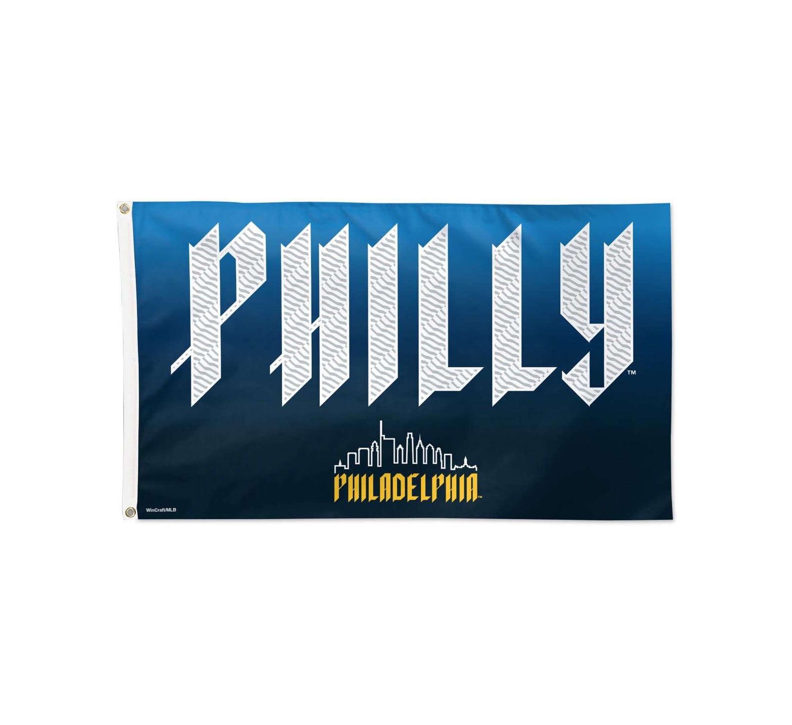 Делюкс флаг Wincraft Philadelphia Phillies City Connect, 3’ x 5’