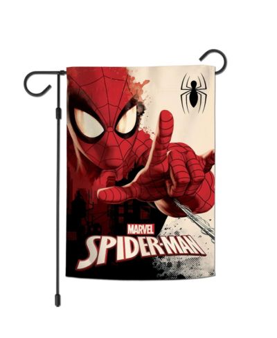 Двусторонняя садовая растяжка Wincraft Spider-Man 12" x 18"