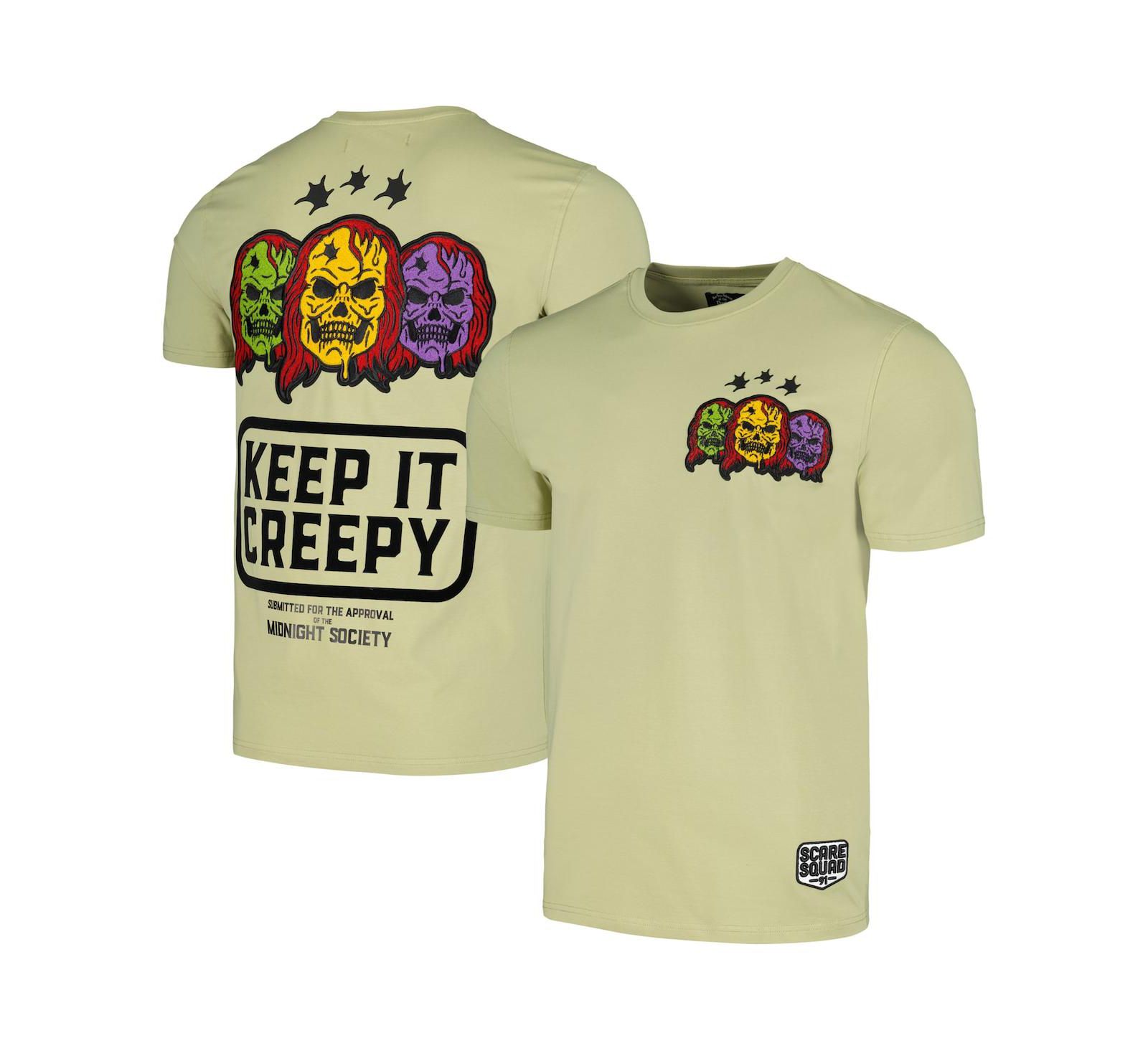 Футболка Freeze Max Men's and Women's Olive Are You Afraid of the Dark Keep It Creepy