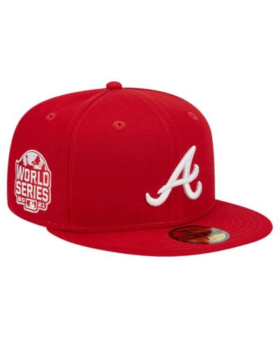 New Era Мужская кепка 59FIFTY Atlanta Braves красная