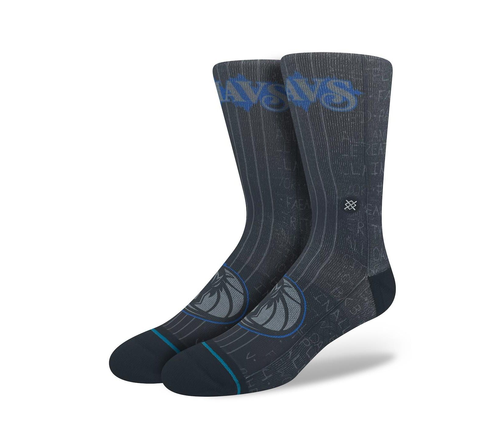 Мужские и женские носки Stance Dallas Mavericks 2023/24 City Edition Crew