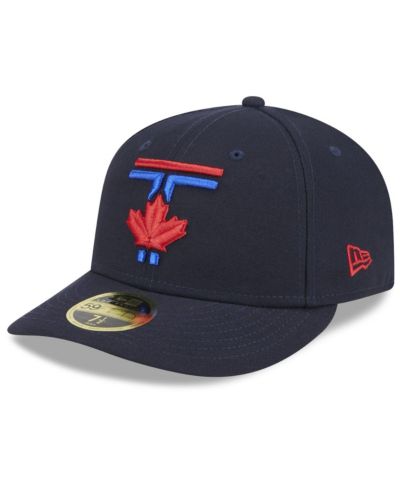 Мужская бейсболка New Era Royal Toronto Blue Jays 2024 City Connect Low Profile 59FIFTY Fitted