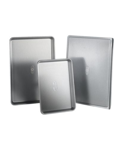 USA Pan Non-Stick Aluminum 3-Piece Bakeware Set