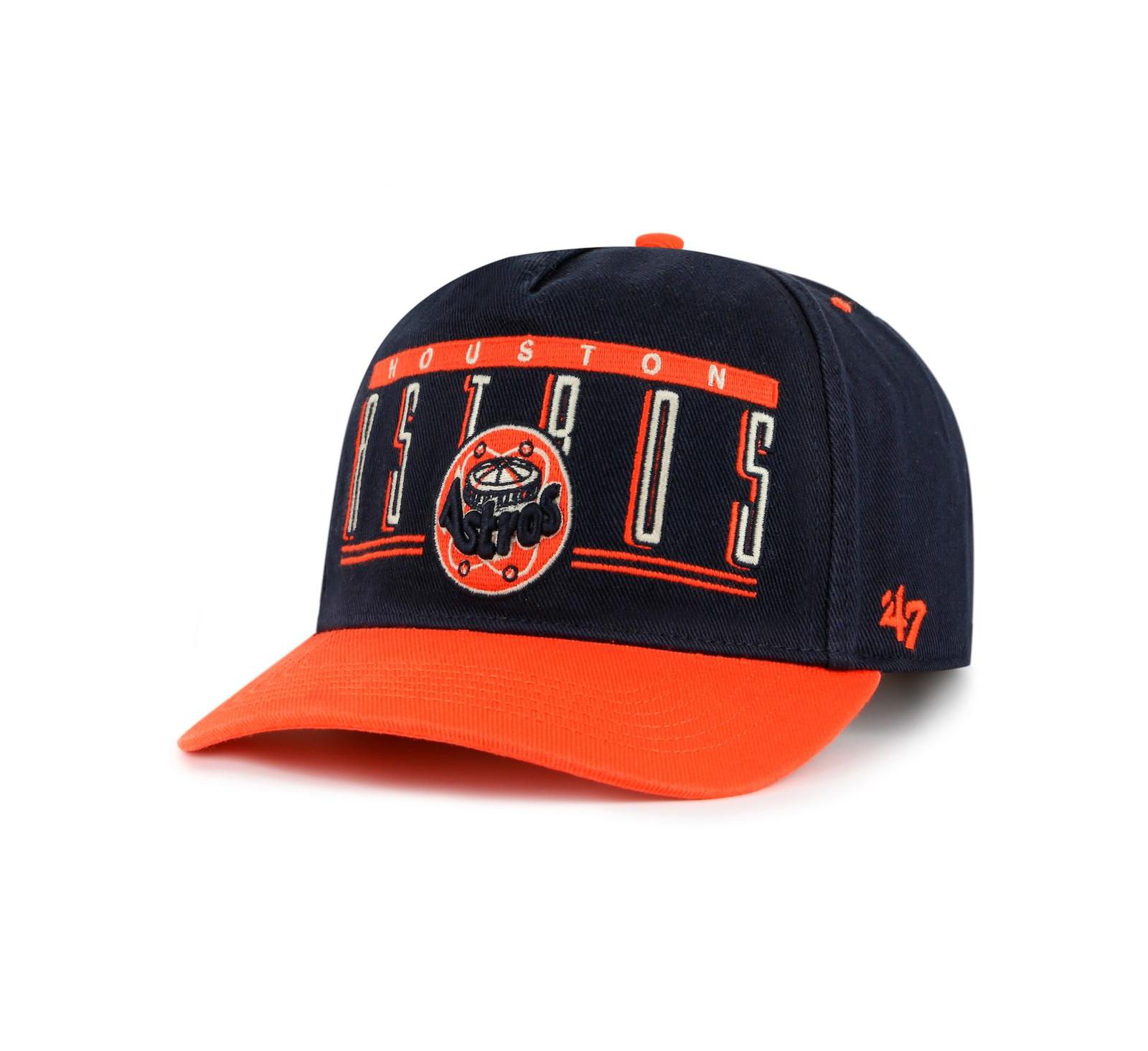 Мужская синяя кепка '47 Brand Houston Astros Double Headed Baseline Hitch