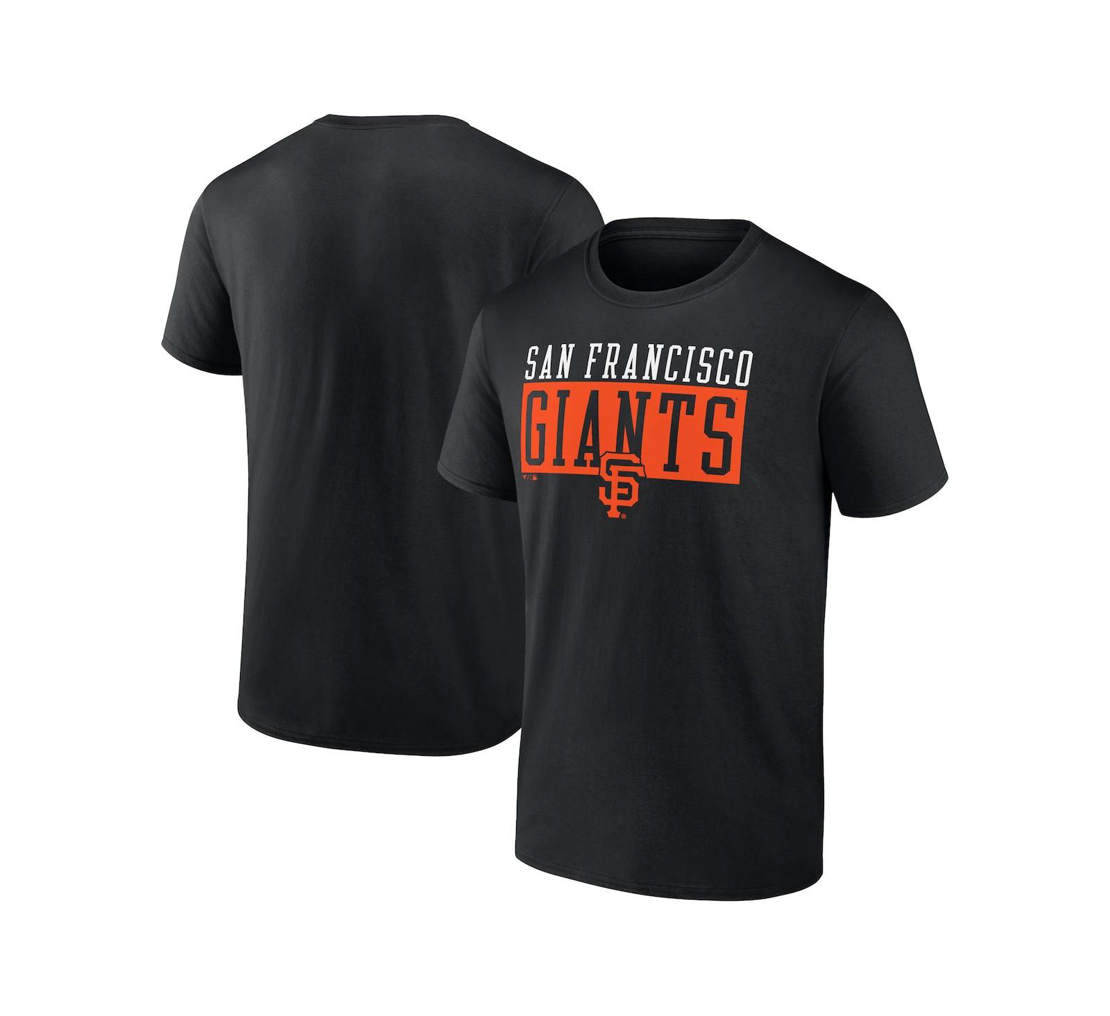 Мужская футболка Fanatics San Francisco Giants, черная