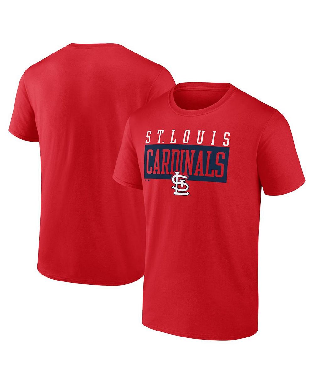 Мужская футболка Fanatics Red St. Louis Cardinals Hard To Beat