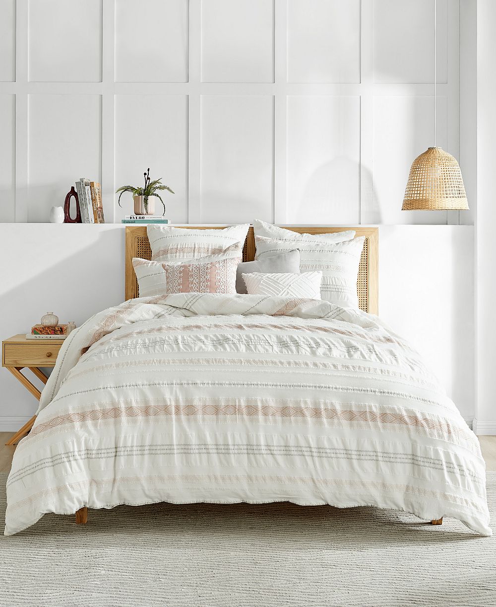 Levtex Home Pickford Tribal Stripe Textured 2-Pc. Comforter Set, Twin/Twin XL