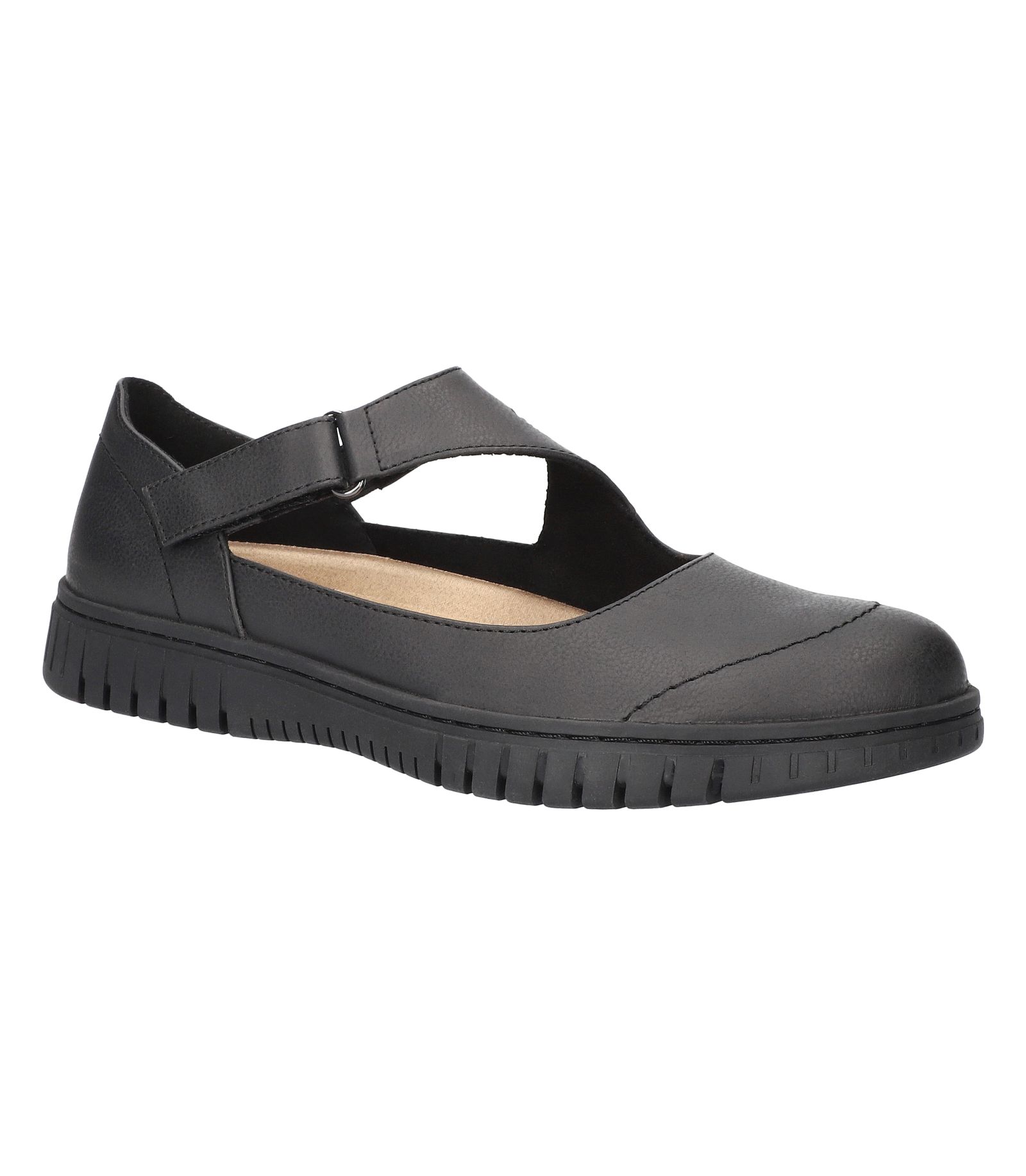 Easy Street Women's Joyful Mary Jane Comfort Flats