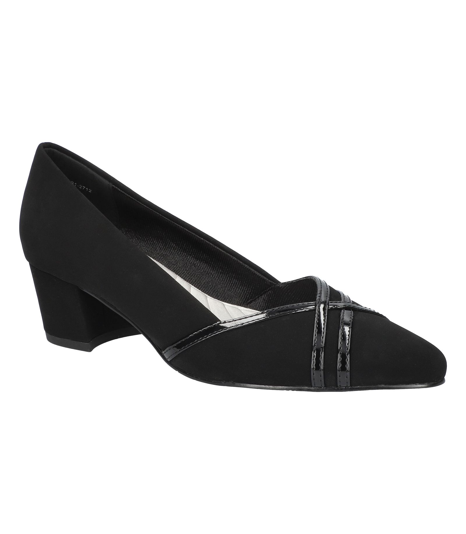 Easy Street Women's Lotus Block Heel Pumps