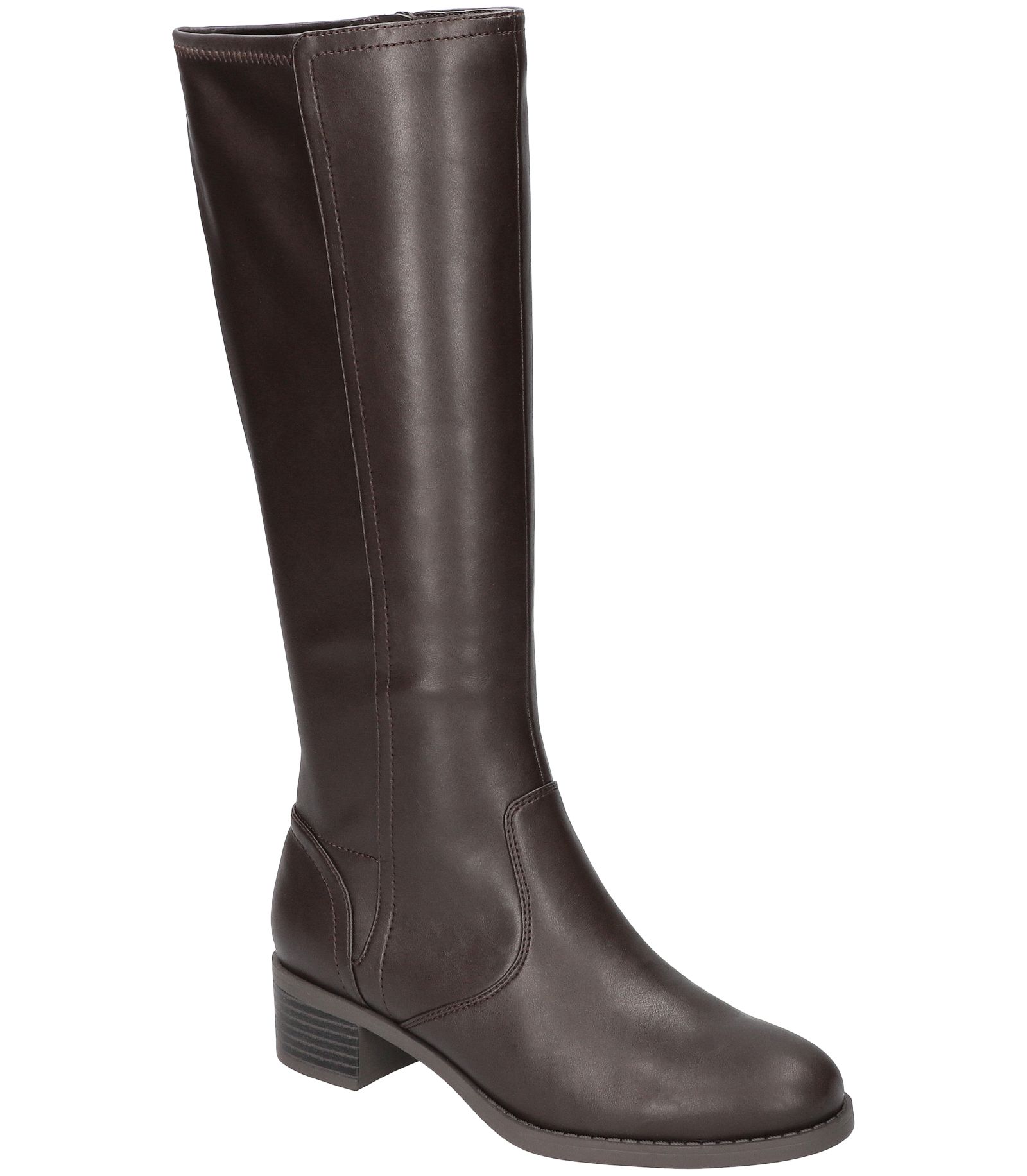 Easy Street Women's Tucker Plus Athletic Shafted Stretch-For-Fit Tall Boots