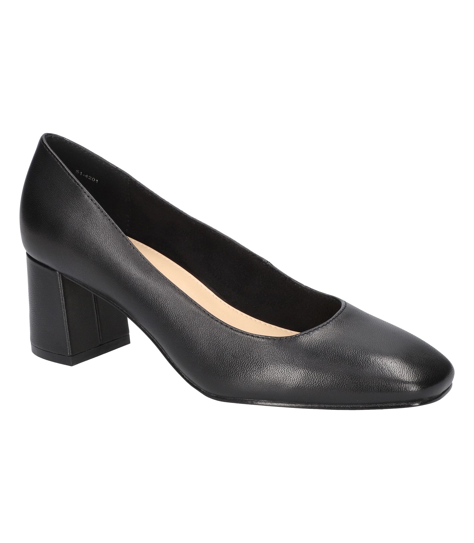 Bella Vita Jillian Women's Block Heel Square Toe Pumps