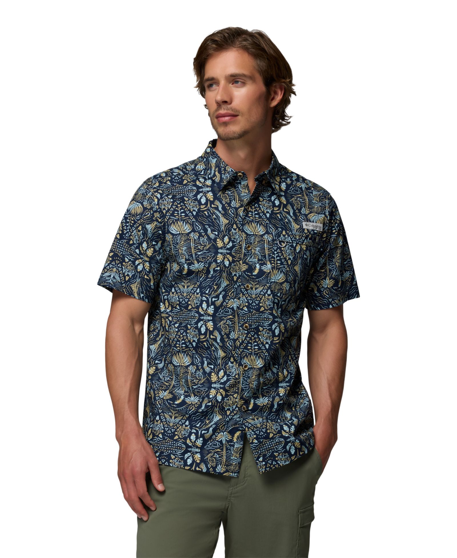 Columbia Men's Wild Cast Camp Shirt