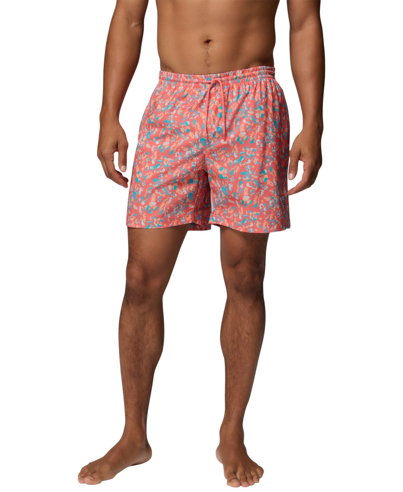 Columbia Men's PFG Rambler Print Water Shorts, 6" inseam