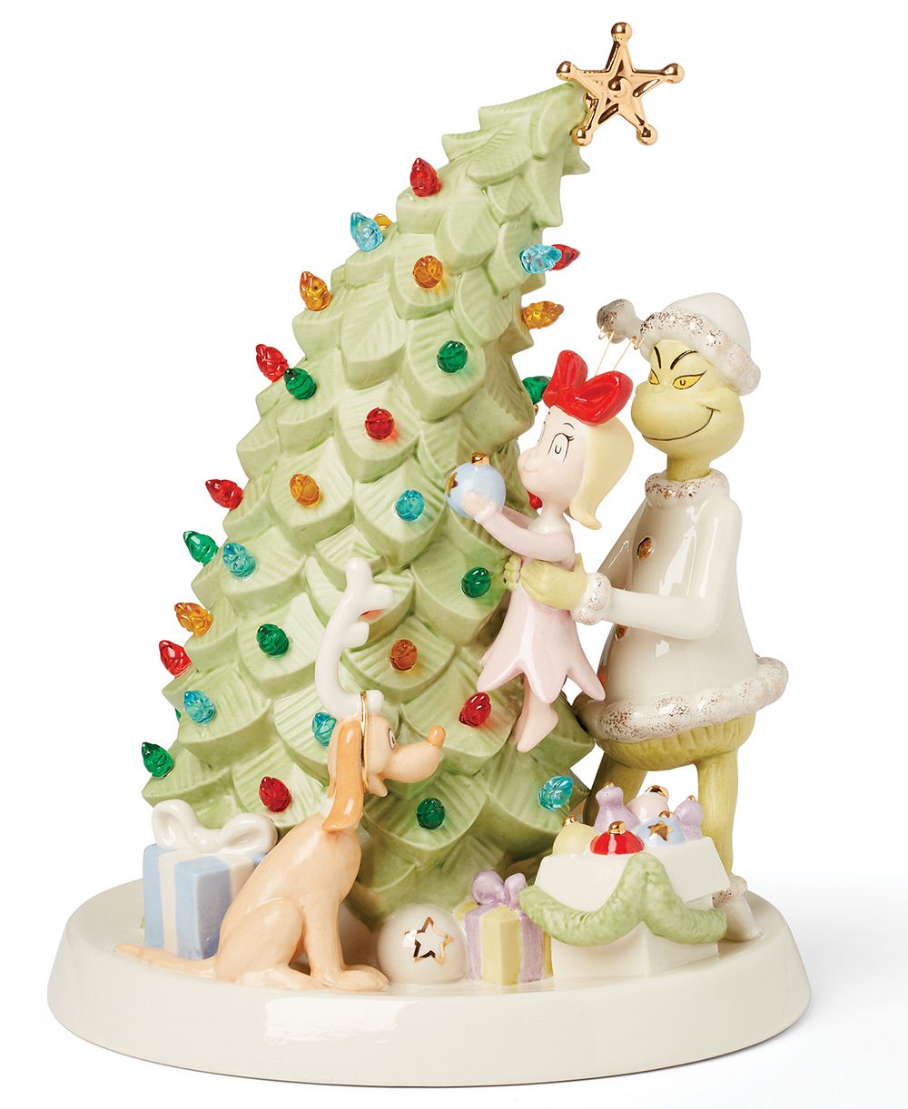 Lenox фигурка Grinch для украшения рождественской елки LED