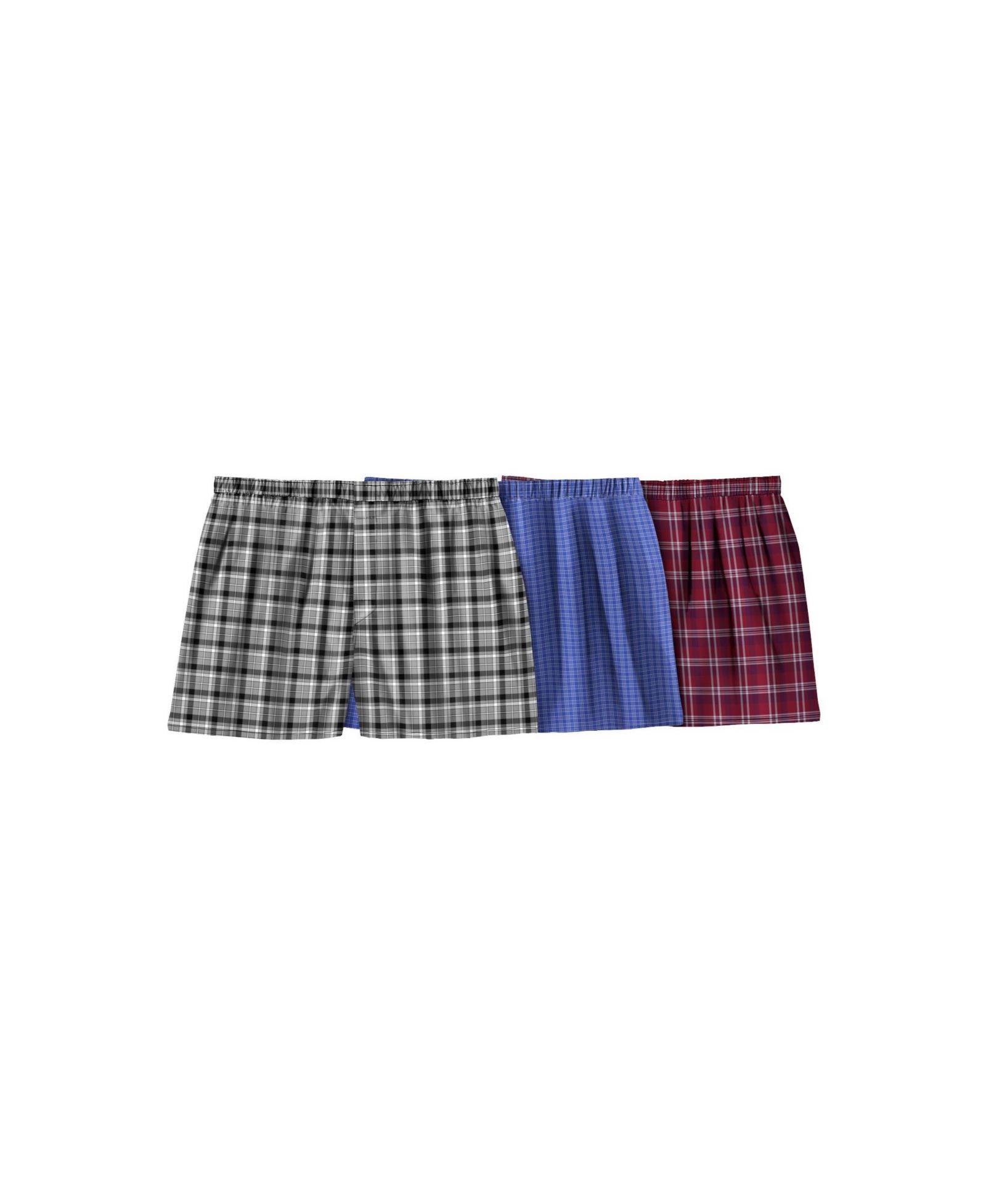 KingSize Men's Woven Boxers 3-Pack