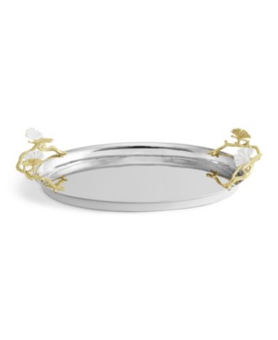 Michael Aram Butterfly Ginkgo Gold Средний поднос