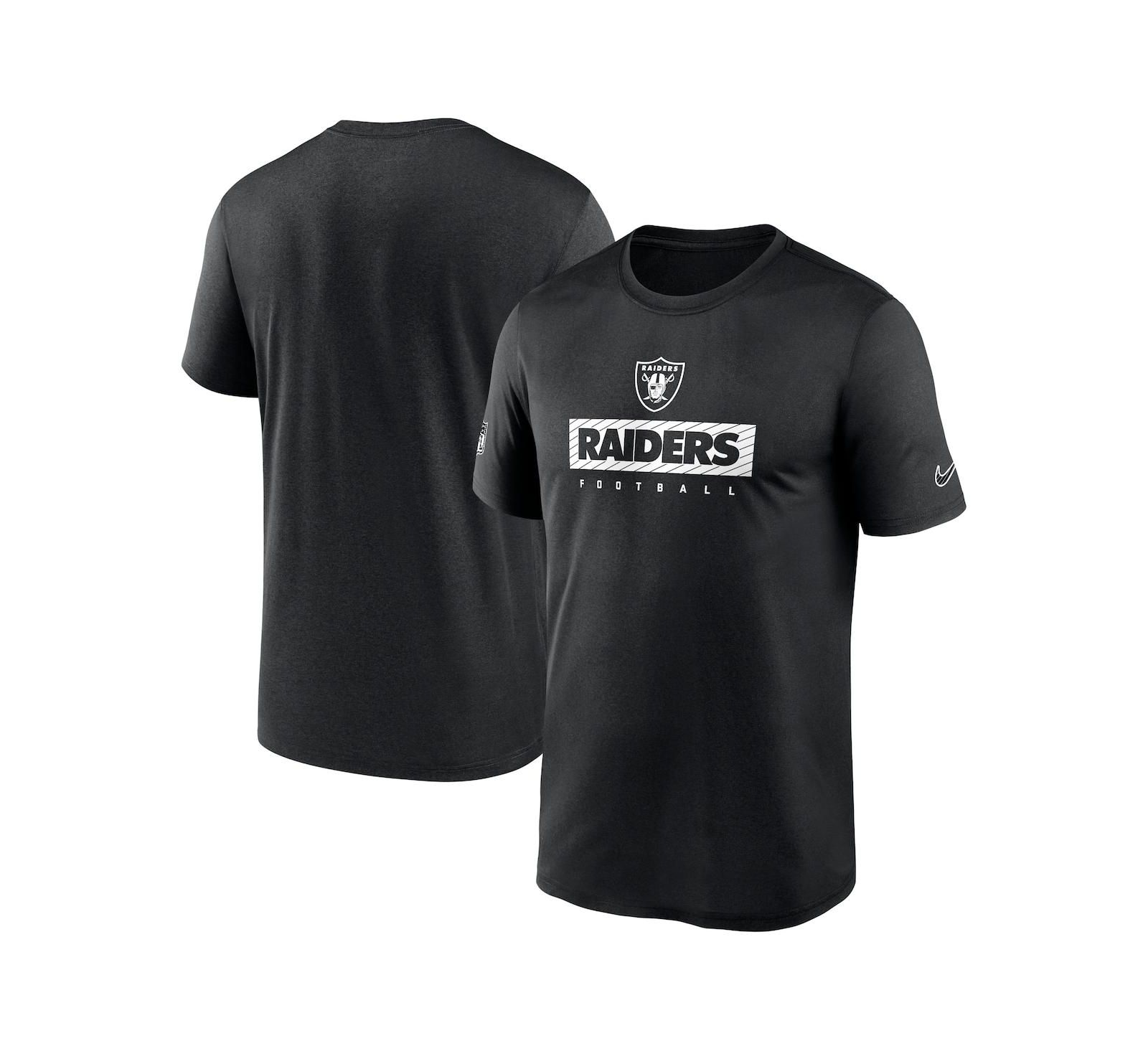 Nike Men's Black Las Vegas Raiders Sideline Legend Performance T-Shirt