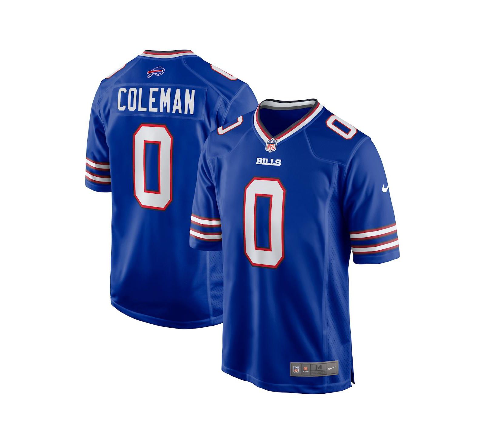 Nike Men's Keon Coleman Royal Buffalo Bills 2024 NFL Draft Player Game Jersey