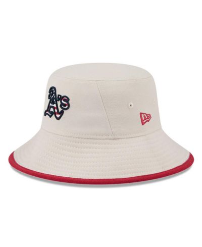 Мужская панама New Era Oakland Athletics 2024 Fourth of July