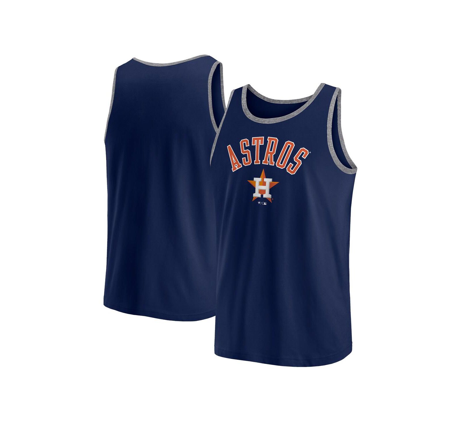 Мужской топ Fanatics Navy Houston Astros Bet Tank Top