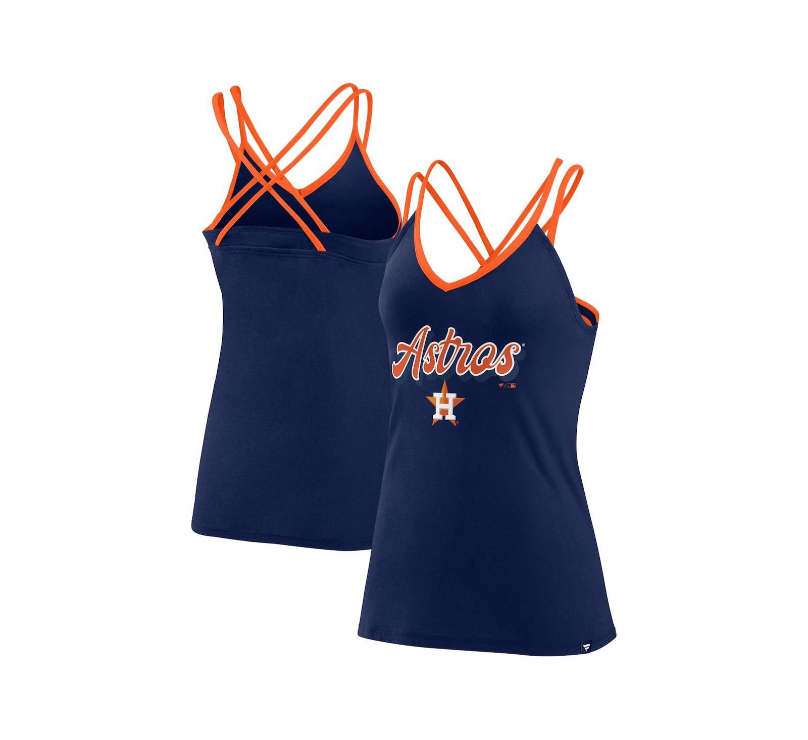 Fanatics Женский топ Fanatics Houston Astros, синий