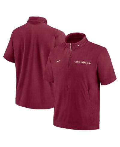 Мужская куртка-худи Nike Florida State Seminoles 2024 Sideline Coach, бордовая