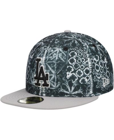Мужская кепка New Era Los Angeles Dodgers Sands 59FIFTY, черная
