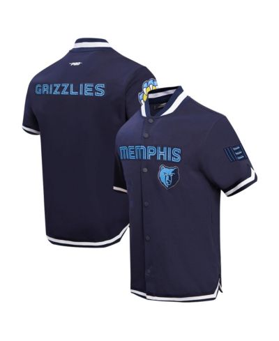 Мужская куртка Pro Standard Navy Memphis Grizzlies Classic Warm-Up Full-Snap