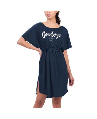 G-III 4Her by Carl Banks Women's Navy Dallas Cowboys Versus Swim Cover-Up