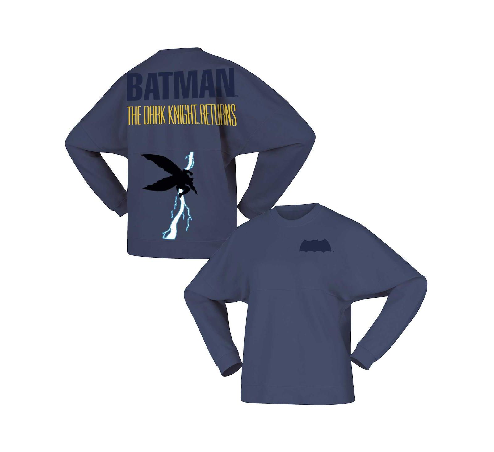 Свитшот Spirit Jersey Batman The Dark Knight Returns Moonlight из флиса, мужской и женский, синий