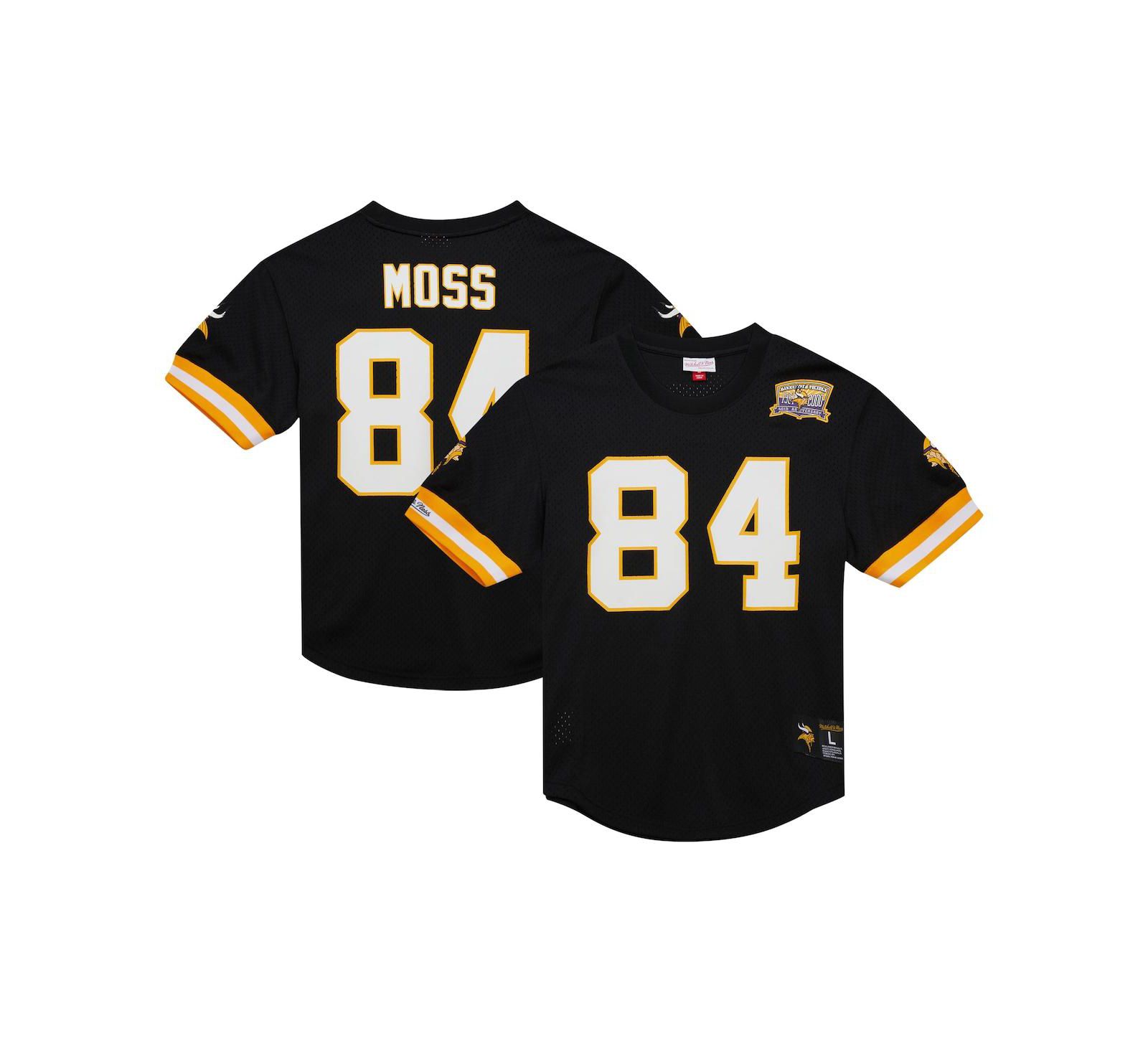 Mitchell & Ness Мужская сетчатая футболка Randy Moss Minnesota Vikings