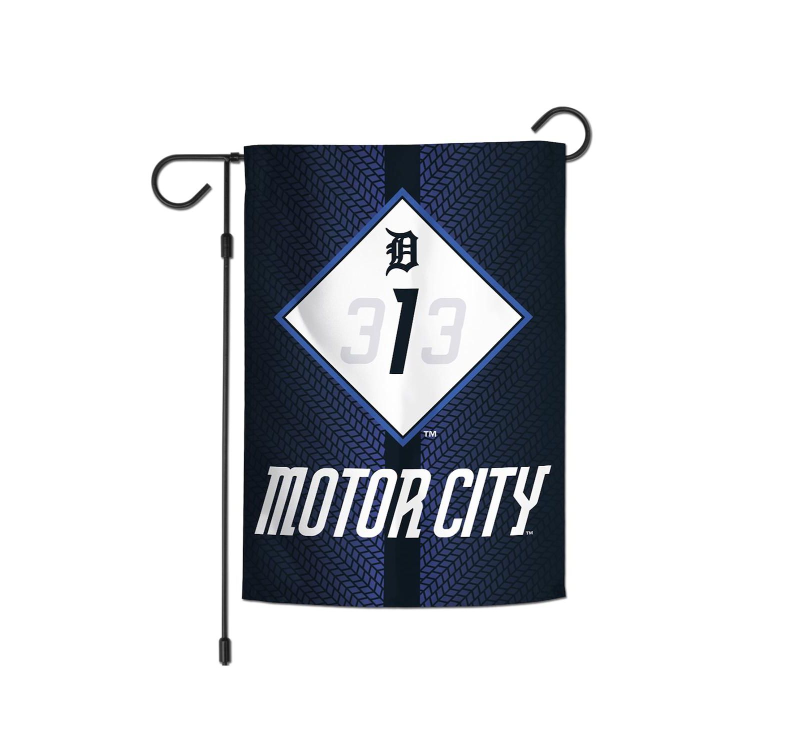 Садовый флаг WinCraft Detroit Tigers 2024 City Connect 12'' x 18'' двухсторонний