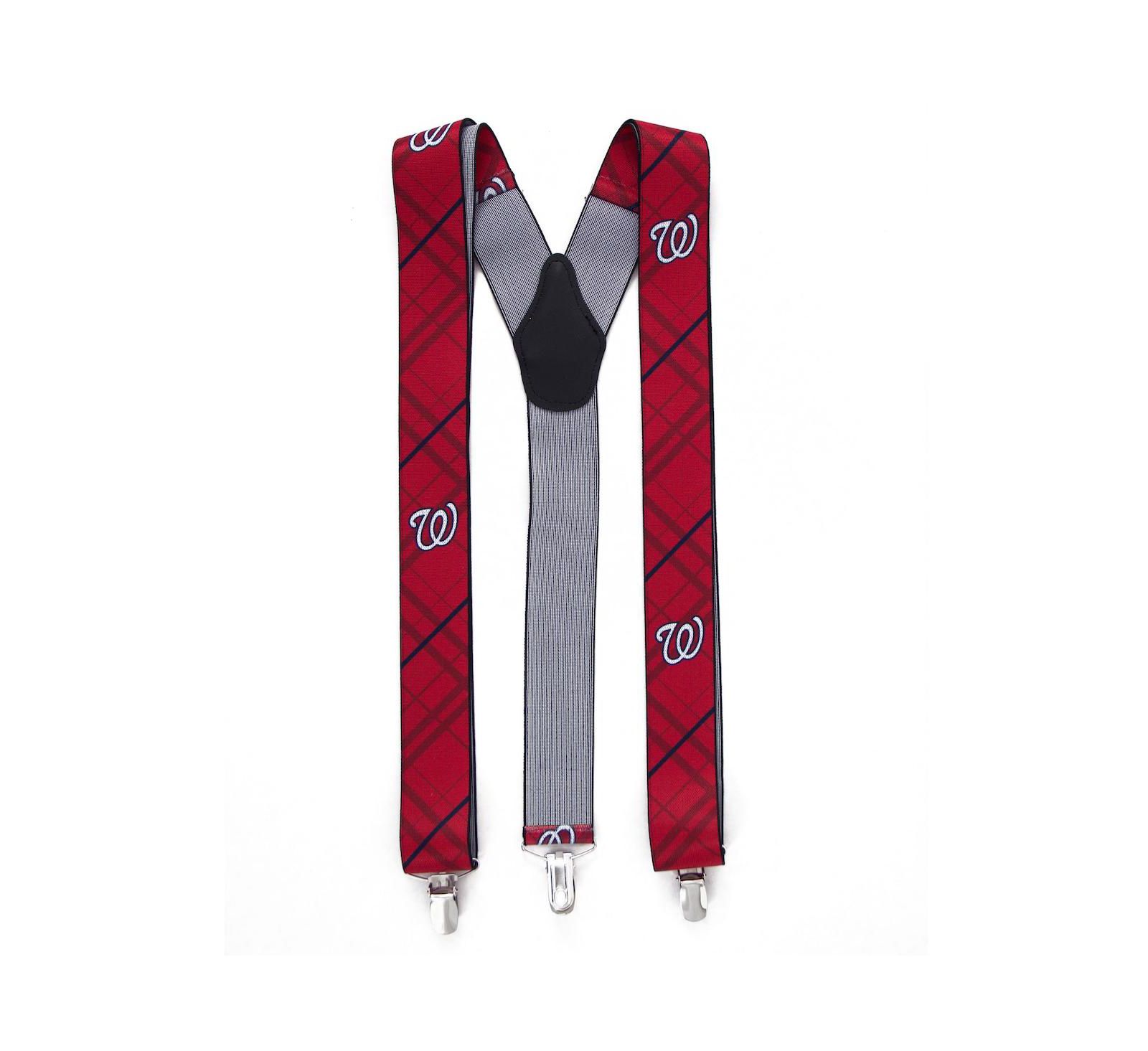 Eagles Wings Men's Red Washington Nationals Suspenders