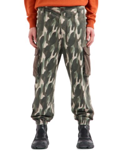 Мужские брюки A|X Armani Exchange Tapered Camo-Print Cargo