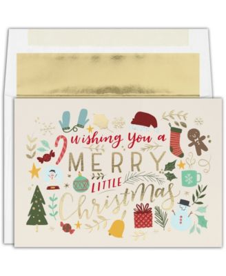 Masterpiece Studios Elements Of Christmas праздничные открытки в коробке