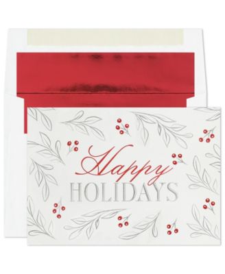 Поздравительные открытки Masterpiece Studios Silver Red Holiday