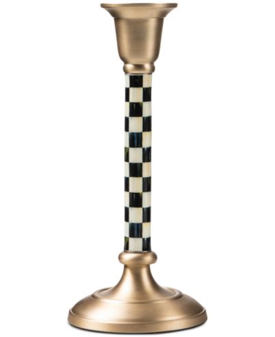 MacKenzie-Childs Декоративный подсвечник Courtly Check small