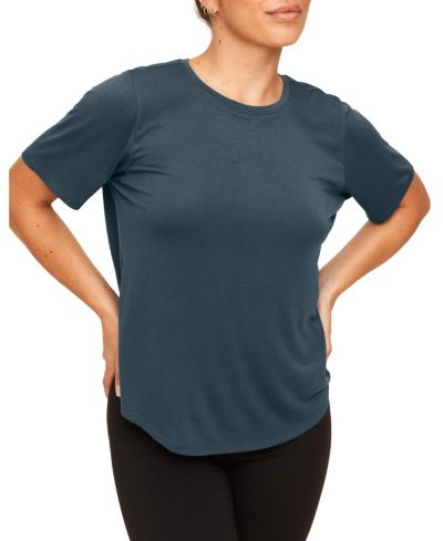 Женская футболка Adore Me Women's Molly Short Skeeve Soft Knit Fabric