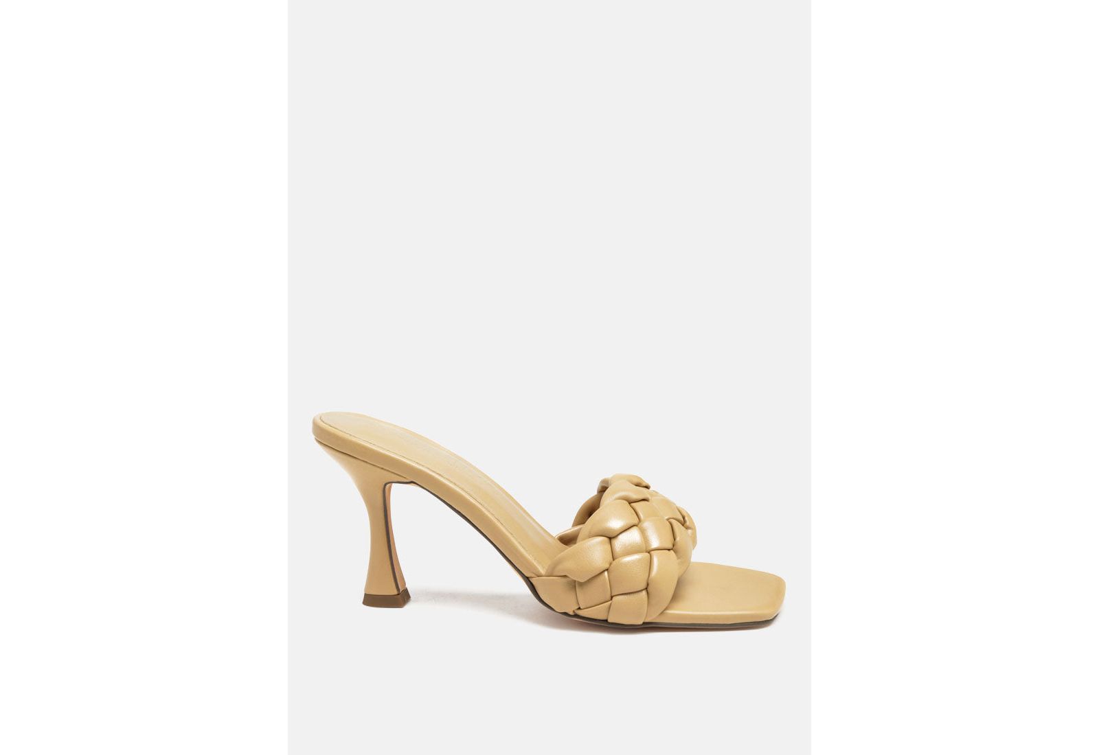 Женские сандалии London Rag Woven Strap Spool Heel