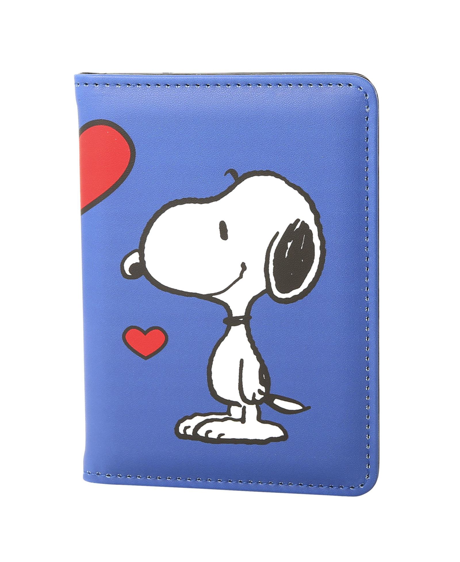 Peanuts Snoopy Blue Heart Woodstock Держатель для паспорта